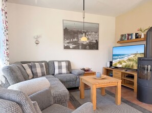 TV, DVD player, table tennis, stereo