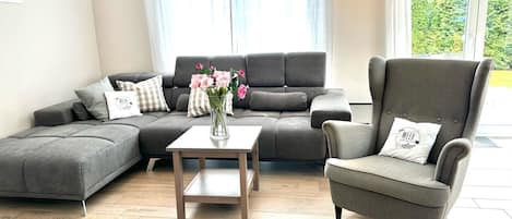 TV, table tennis, stereo