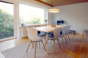 Dining - Linge 4, Whg. 1, Hygge - vacation apartment with garden, total of 6 rooms, 4 bedrooms (Wrixum)