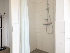 Shower, hair dryer