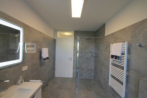 Shower, hair dryer