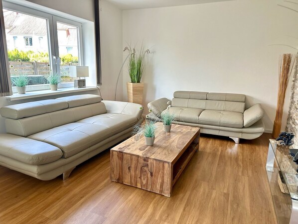 TV, DVD player, ping pong, stereo