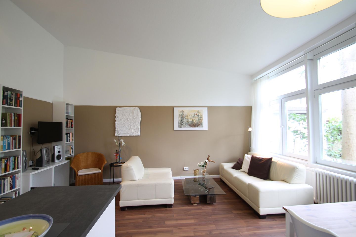 TV, ping pong, stereo