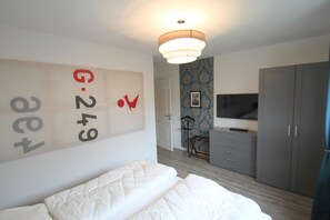 2 habitaciones, tabla de planchar con plancha y wifi 