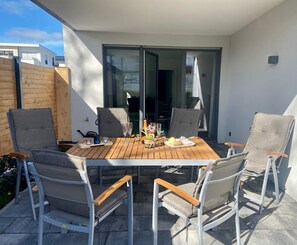 Outdoor dining - 2503 - Strandwiese 15 Anchorage - 2503 - Strandwiese 15 - Apartment 3 (Dahme)
