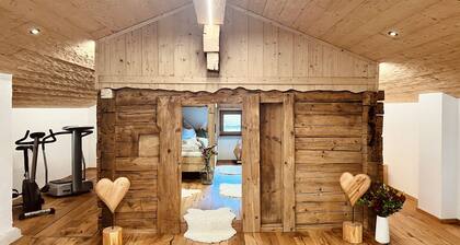 Chalet "Wolfbachgut" mit Bergblick und Sauna