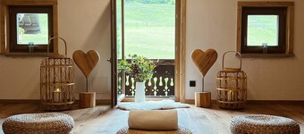 Chalet "Wolfbachgut" with Mountain View and Sauna