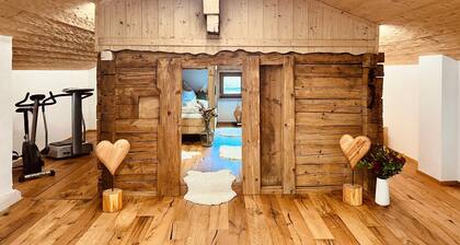 Chalet "Wolfbachgut" with Mountain View and Sauna