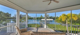 Pool home on Bocilla Lagoon