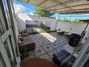 Terrace/patio - Large house with a/c and Wifi for large groups and families very close to everything 16px (Mérida)