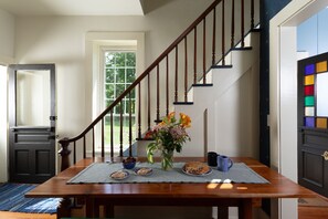 Dining - Brisbane House: Historic Stone House & Adjoining "Summer Kitchen" Bedrooms (Arena)