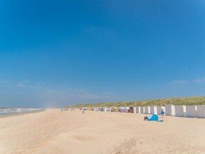 Vlak bij het strand