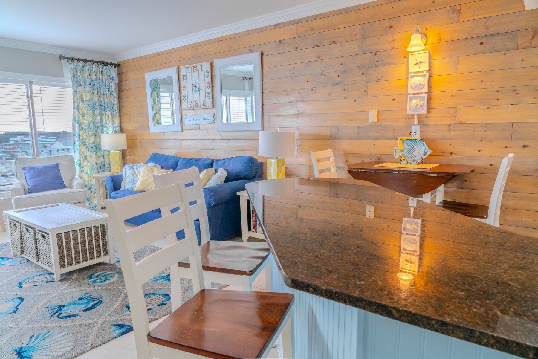 TV connectée, cheminée