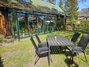 Outdoor dining - FH am Haff A, Deutschland (Altwarp)