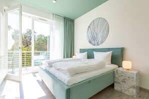 2 chambres, coffres-forts dans les chambres, Wi-Fi, draps fournis