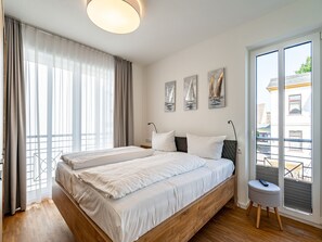 2 室のベッドルーム、WiFi、ベッドシーツ