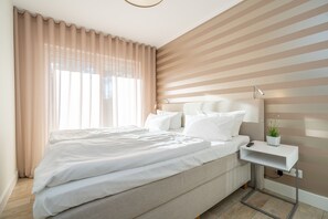 2 Schlafzimmer, Zimmersafe, WLAN, Bettwäsche