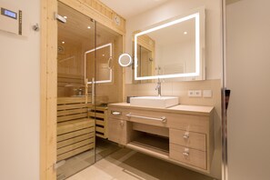 Shower, towels - Beachhouse Bansin, app. 04 (Heringsdorf)