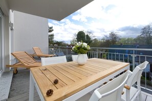 Outdoor dining - Dünenresidenz Heringsdorf, App. 16 (Heringsdorf)