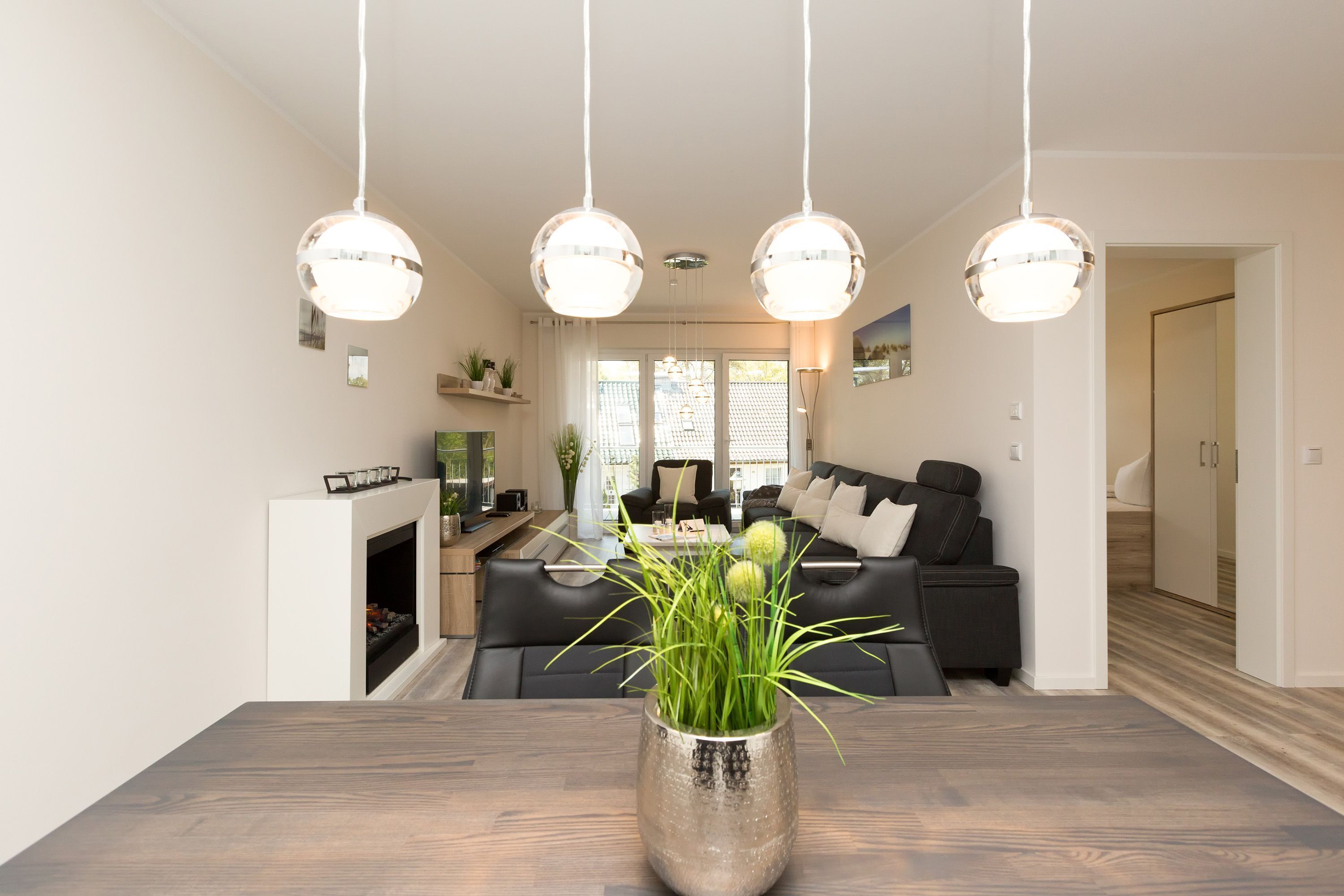 تلفزيون، مدفأة