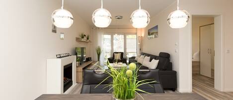 تلفزيون، مدفأة