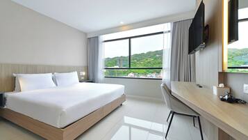 Superior Double Room, 1 King Bed, City View | View from room