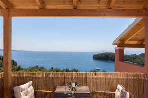 Family Apartment | Balcony - Villa Natalia (Corfu)