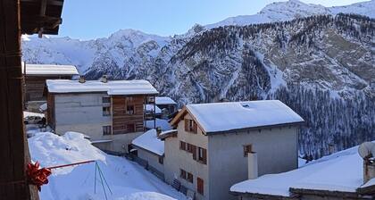 Hiking in a beautiful setting