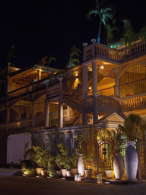 Façade de l’hébergement