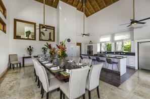 Romantic Villa | Dining room - Villa for private events (La Romana)