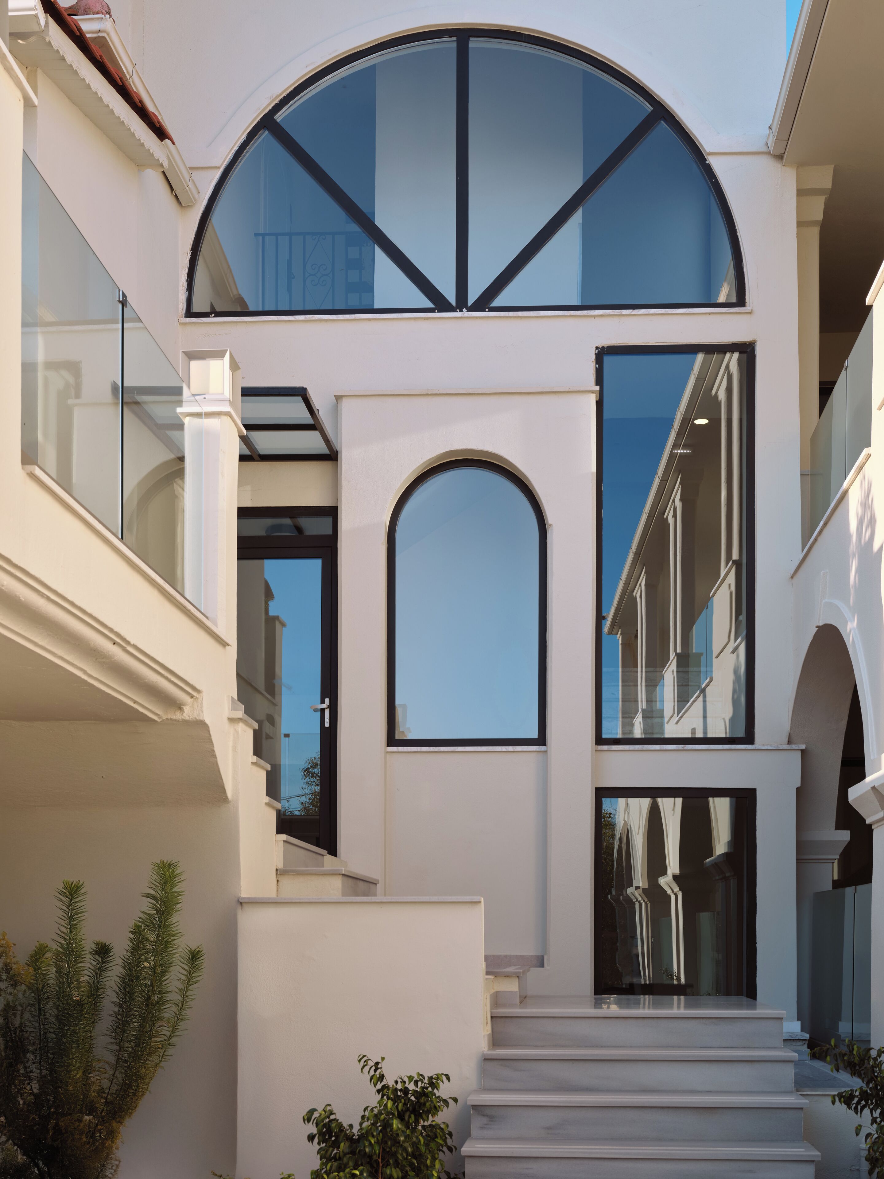 Fassade der Unterkunft