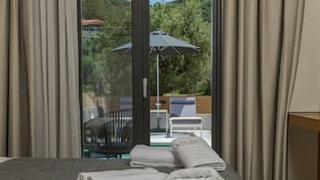 Superior Double with Private Pool | View from room