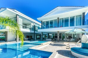 Front of property - Modern and Fresh Oceanfront Villa (Punta Cana)