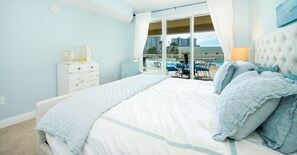 2 bedrooms, travel crib, free WiFi, bed sheets