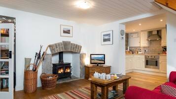 TV, peis og DVD-spiller