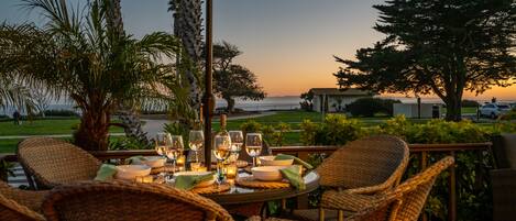 Udendørs spisemuligheder