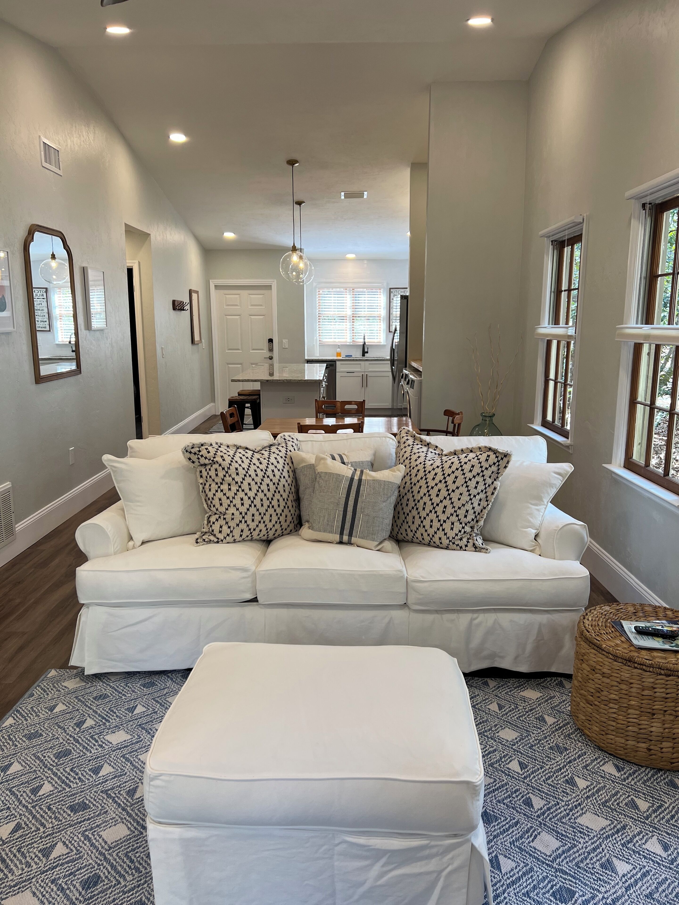 Freshly Renovated Single Story Townhouse Adjacent to Haile Village