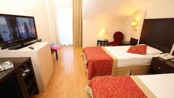Minibar, wifi y ropa de cama