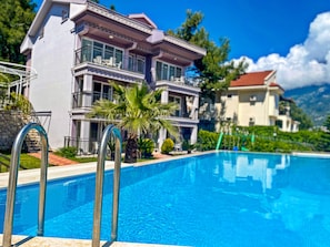 Seasonal outdoor pool