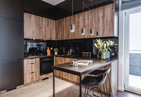 华丽公寓, 2 间卧室, 露台, 城市景观 | 私人厨房 | 大冰箱、烤箱、炉灶、洗碗机