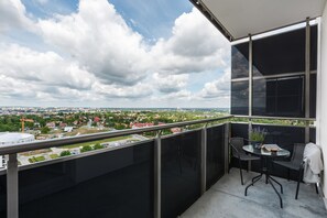 Superior-Apartment, 2 Schlafzimmer, Balkon, Stadtblick | Blick auf die Stadt
