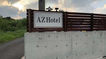 Fassade der Unterkunft