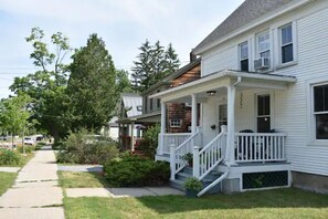 Exterior - In the heart of town, a modern farmhouse (Middlebury)