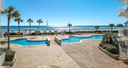 Gulf Front Luxury Condo at Silver Beach Towers