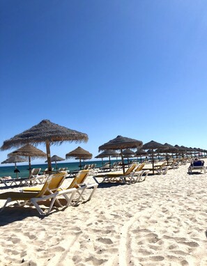 Beach nearby, beach towels
