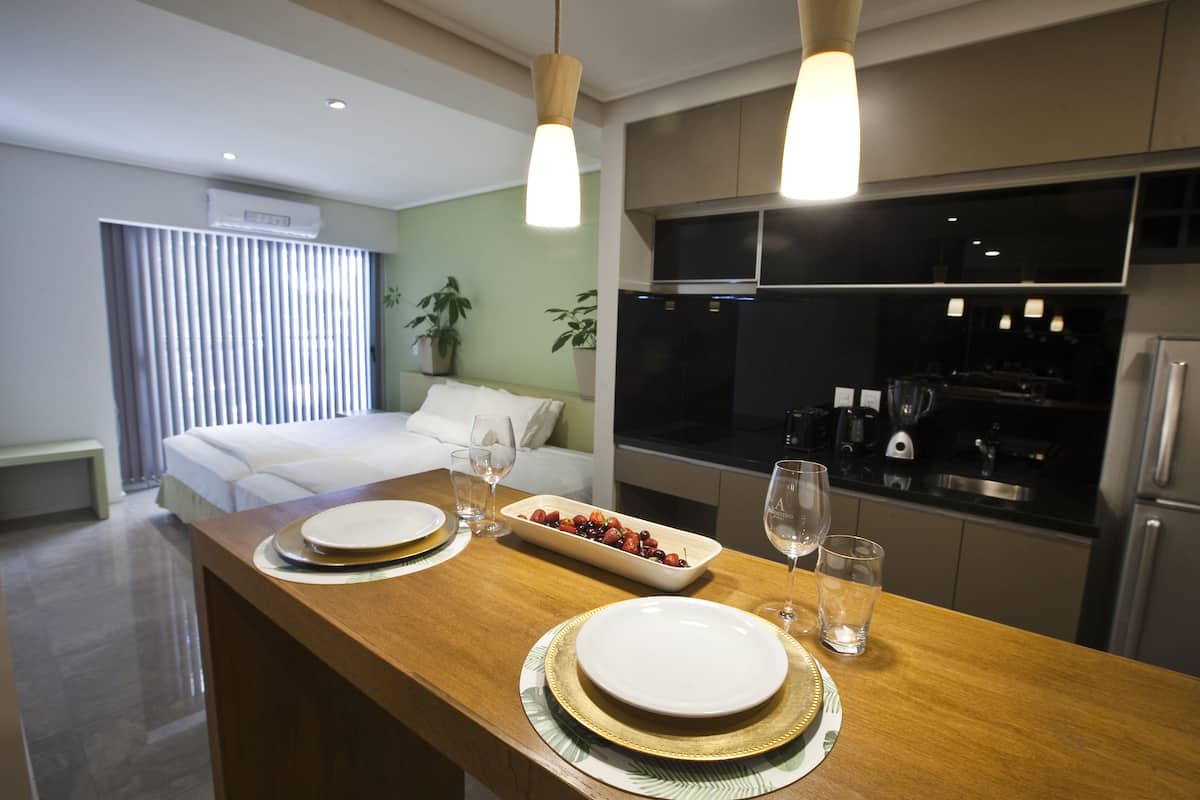 Studio | 1 chambre, literie de qualité supérieure, couette en duvet d'oie