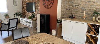 90m3 air-conditioned villa with garden and private outdoor kitchen Borgo