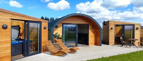 Fassade der Unterkunft