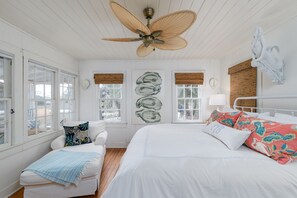 1 soveværelse, skrivebord, strygejern/strygebræt, weekendseng