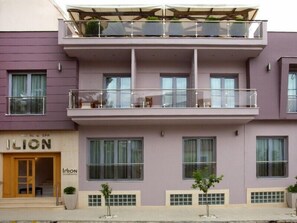 Façade de l’hébergement